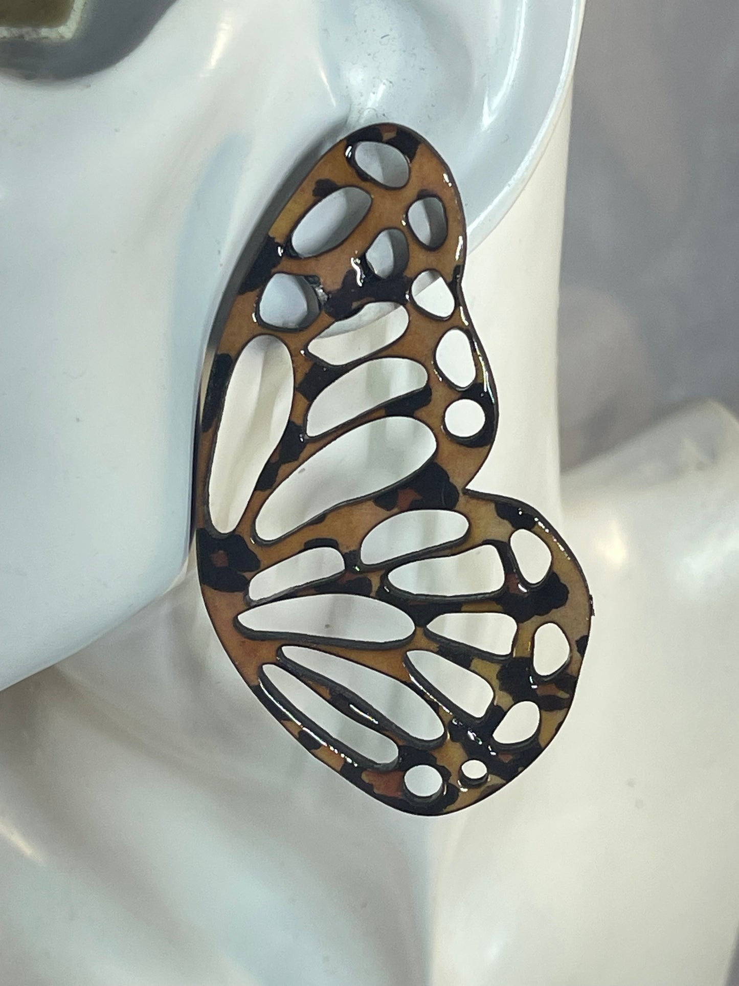 Butterfly Wing Earrings-Price $25.00