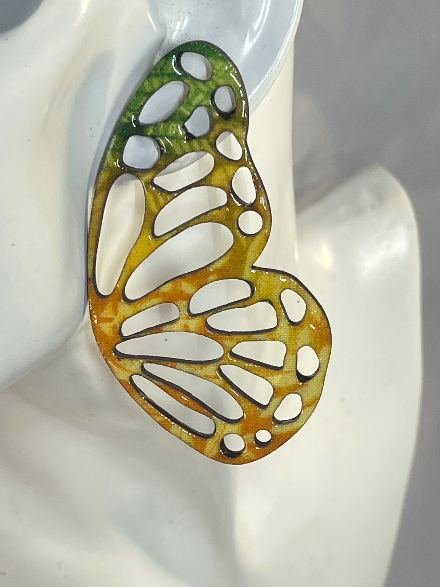 Butterfly Wing Earrings-Price $25.00